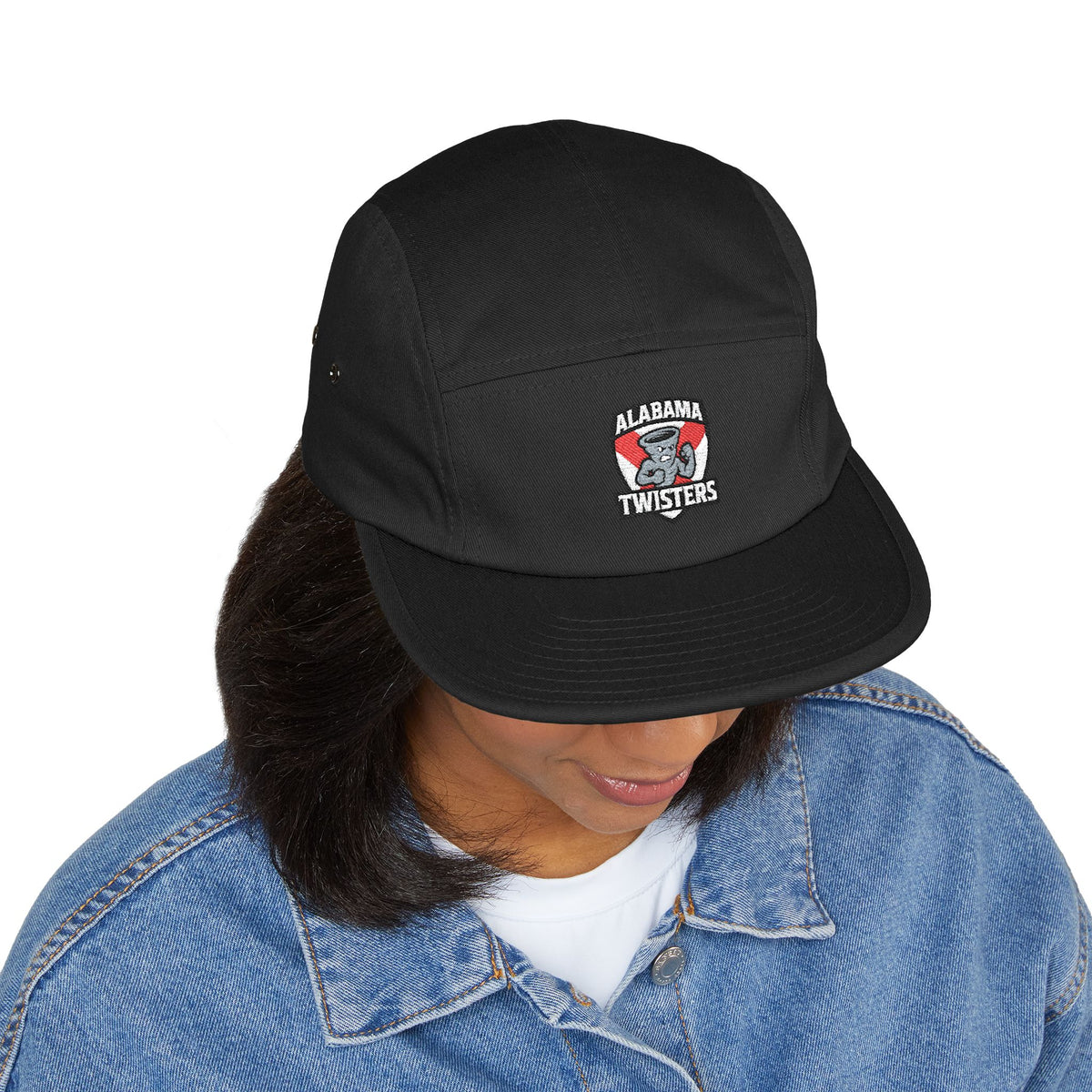 5-Panel Cap — Embroidered "Alabama Twisters" Logo