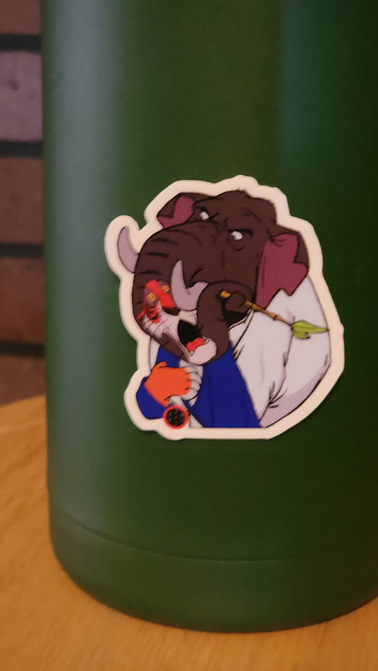 Forrest Novel - vinyl sticker