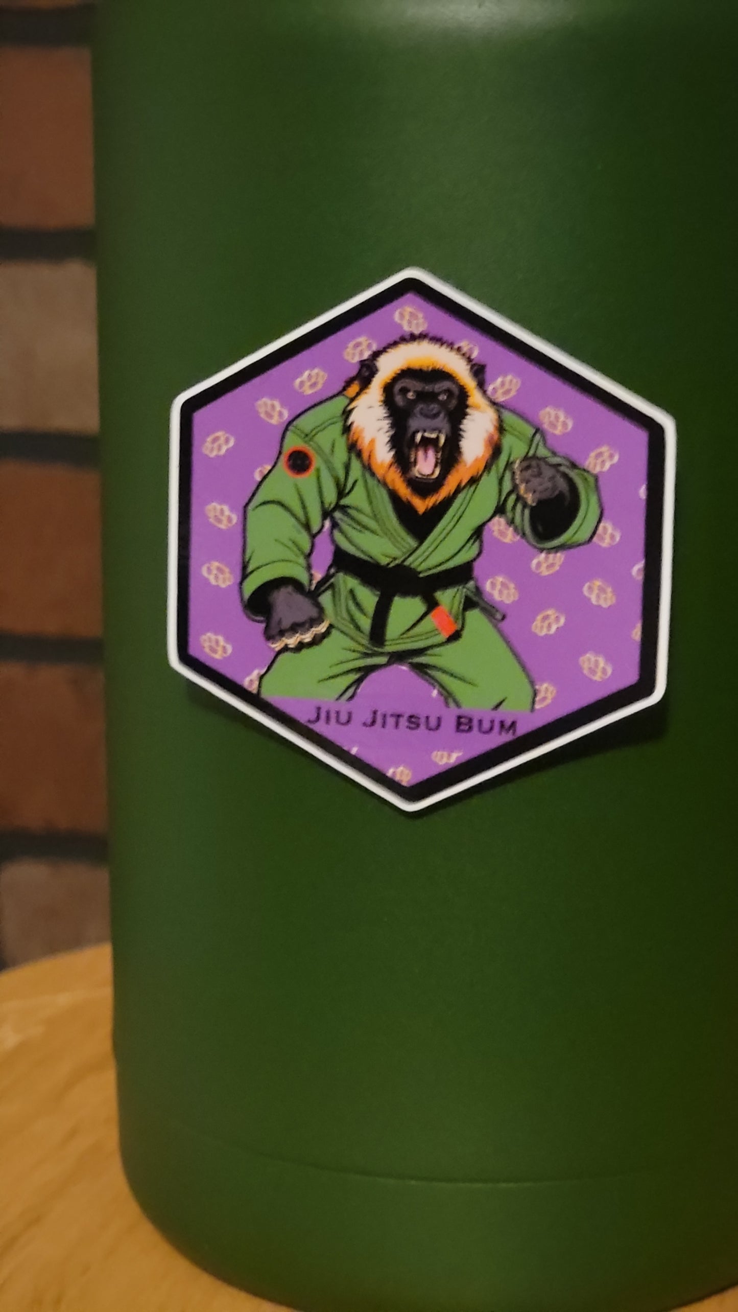 Goon Boon Brass Knucks - vinyl sticker