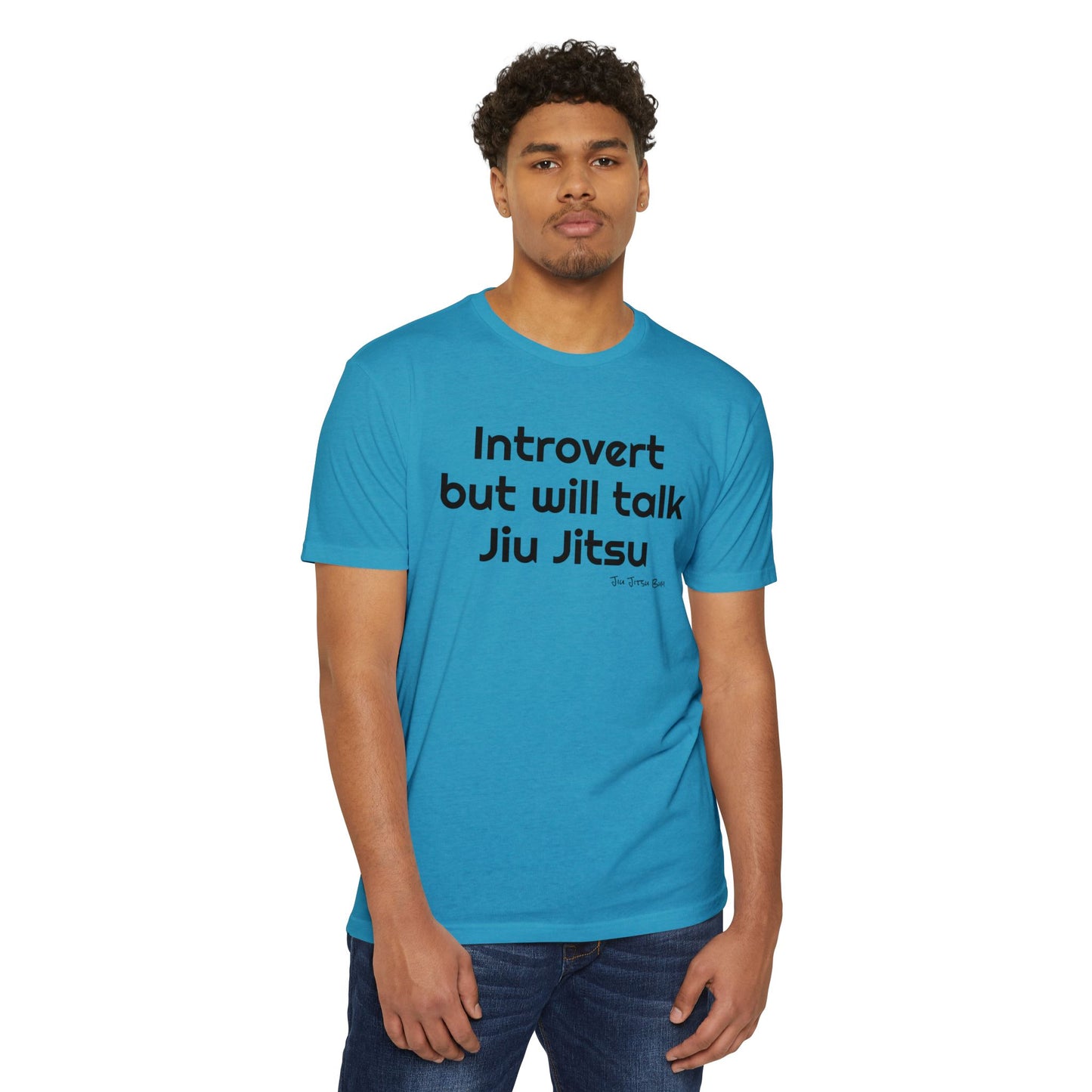 Introvert Jiu Jitsu Unisex CVC Jersey T-shirt