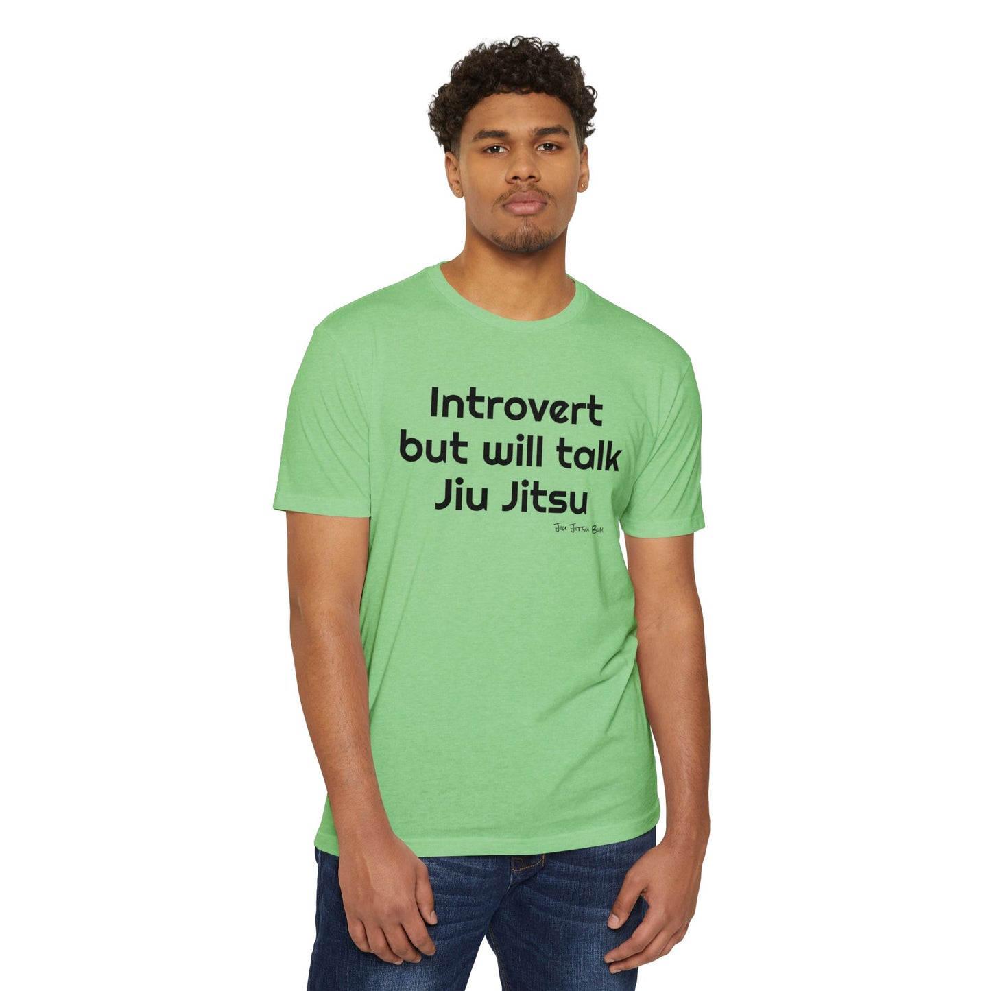 Introvert Jiu Jitsu Unisex CVC Jersey T-shirt