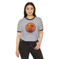 Retro Palm Sunset Ringer T‑Shirt