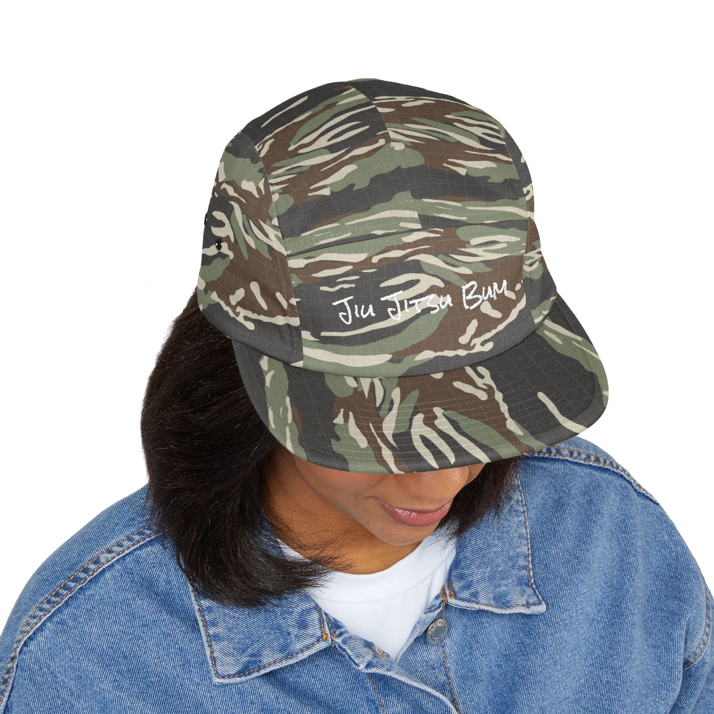 Jiu Jitsu Bum Embroidered 5 Panel Cap
