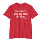 Introvert Jiu Jitsu Unisex CVC Jersey T-shirt