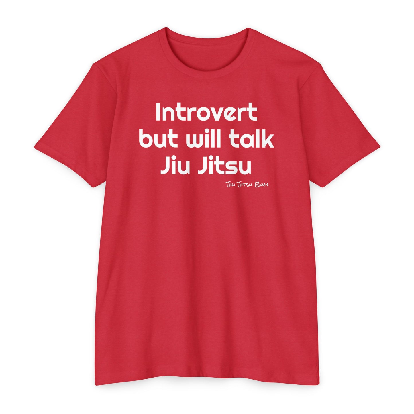 Introvert Jiu Jitsu Unisex CVC Jersey T-shirt