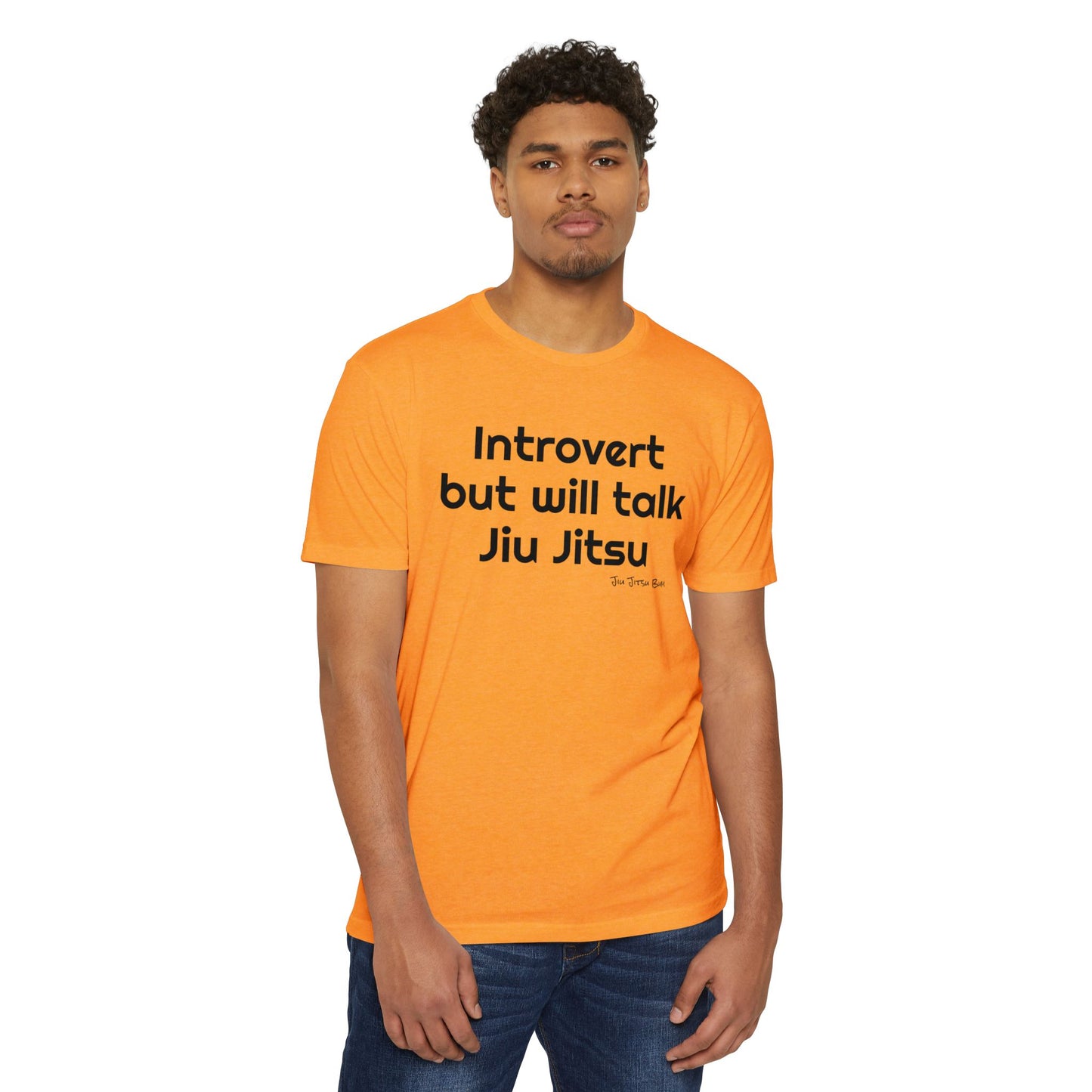 Introvert Jiu Jitsu Unisex CVC Jersey T-shirt