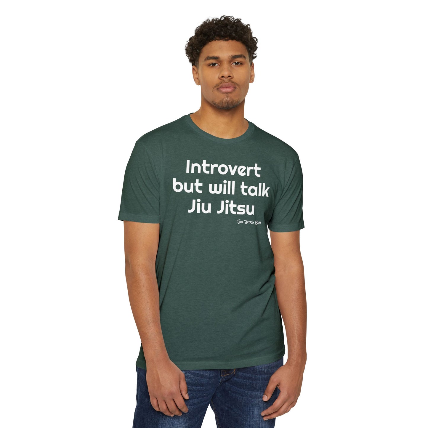 Introvert Jiu Jitsu Unisex CVC Jersey T-shirt