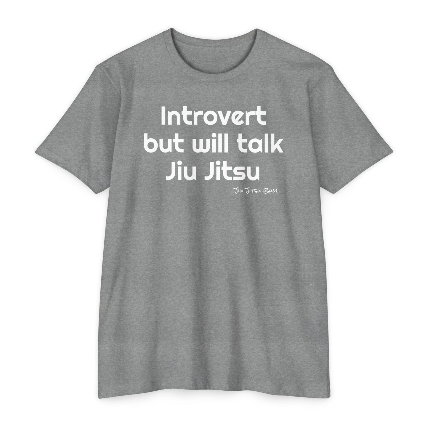Introvert Jiu Jitsu Unisex CVC Jersey T-shirt