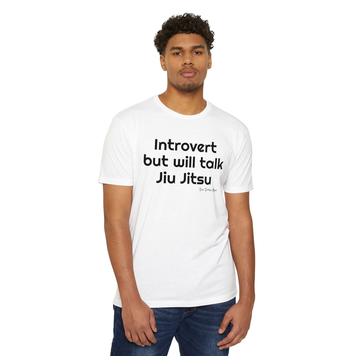 Introvert Jiu Jitsu Unisex CVC Jersey T-shirt
