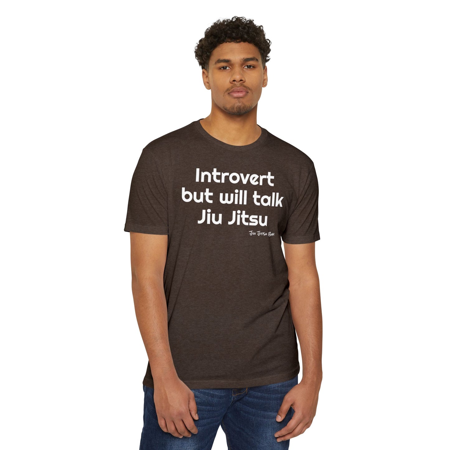 Introvert Jiu Jitsu Unisex CVC Jersey T-shirt