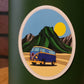 Beach Bum Van Sticker