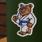 Ranked jiu jitsu bear- sticker