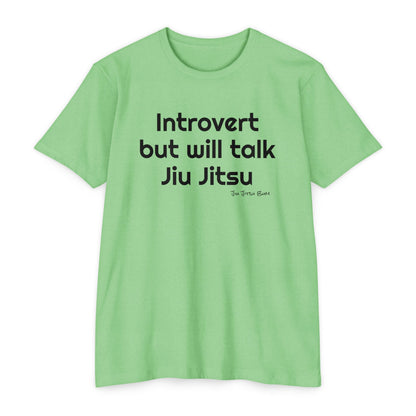 Introvert Jiu Jitsu Unisex CVC Jersey T-shirt