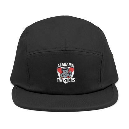 5-Panel Cap — Embroidered "Alabama Twisters" Logo