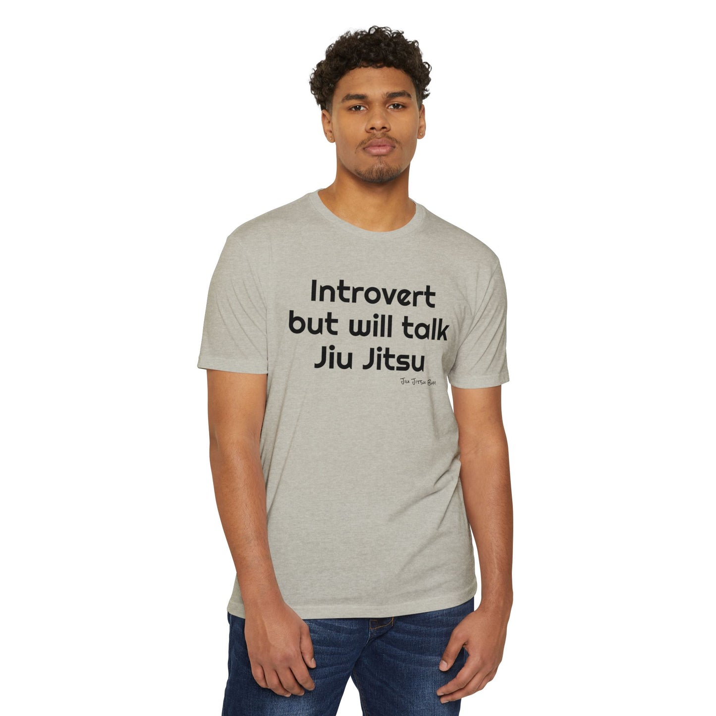 Introvert Jiu Jitsu Unisex CVC Jersey T-shirt