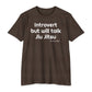 Introvert Jiu Jitsu Unisex CVC Jersey T-shirt