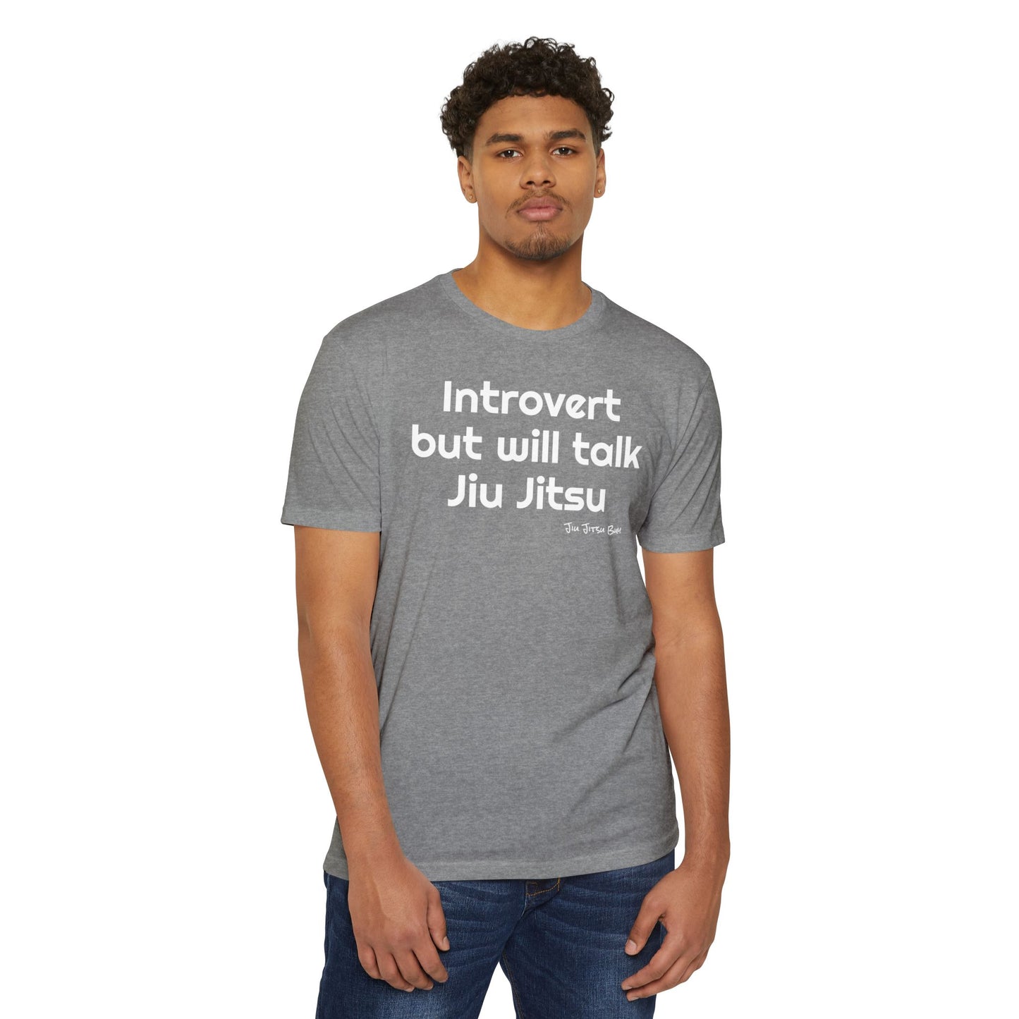 Introvert Jiu Jitsu Unisex CVC Jersey T-shirt