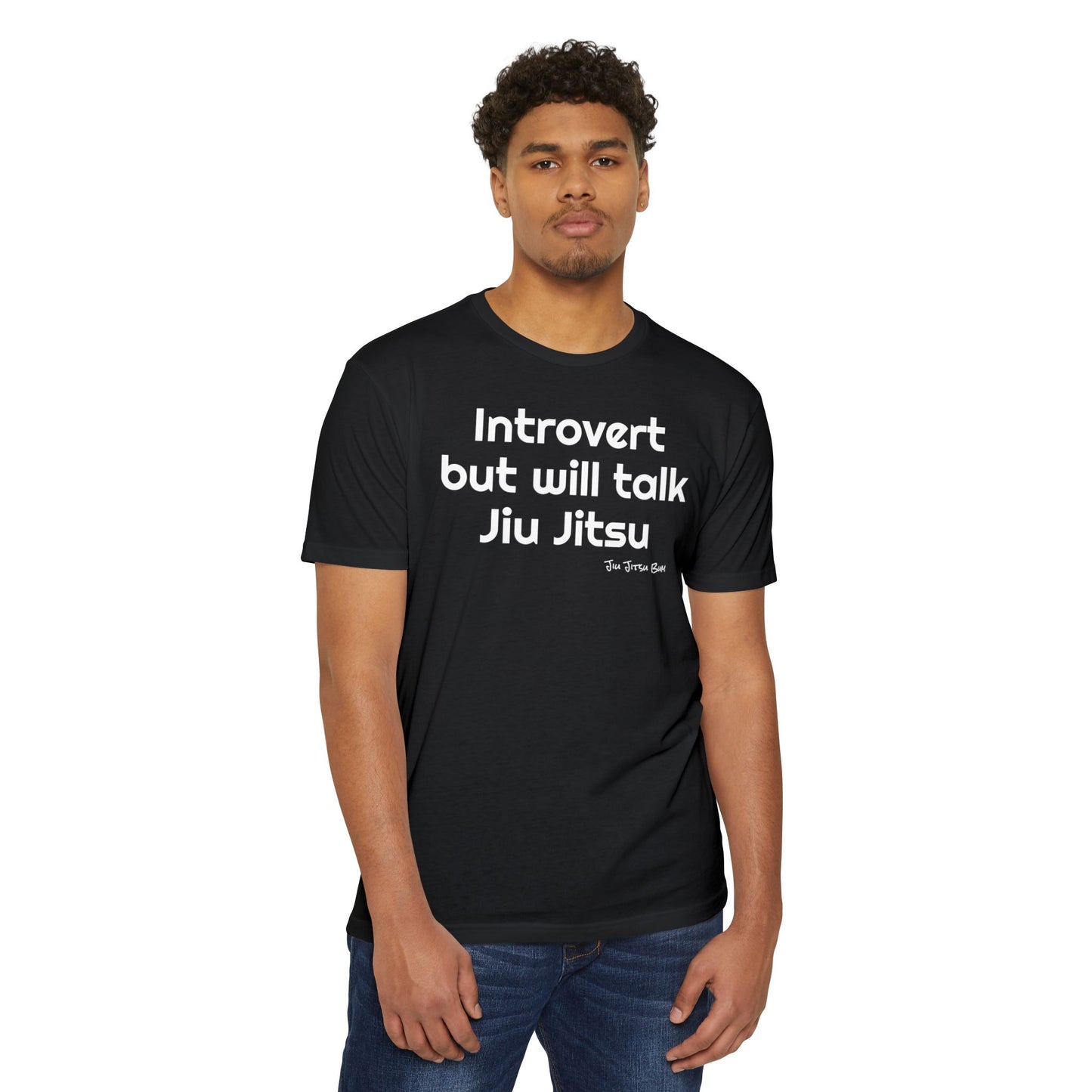 Introvert Jiu Jitsu Unisex CVC Jersey T-shirt
