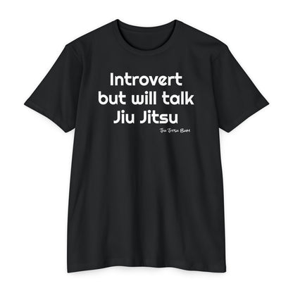 Introvert Jiu Jitsu Unisex CVC Jersey T-shirt