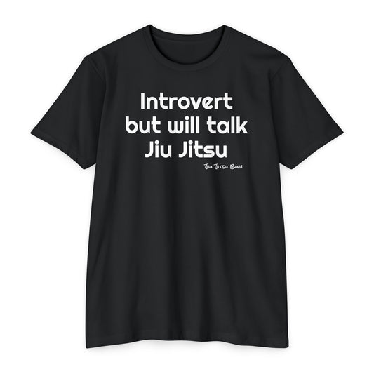 Introvert Jiu Jitsu Unisex CVC Jersey T-shirt