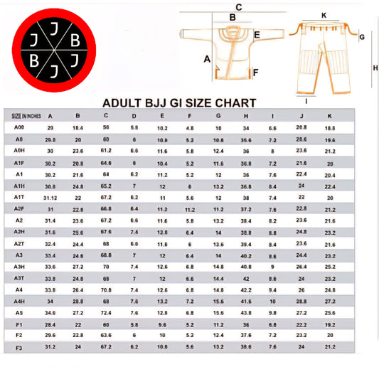 Size Charts